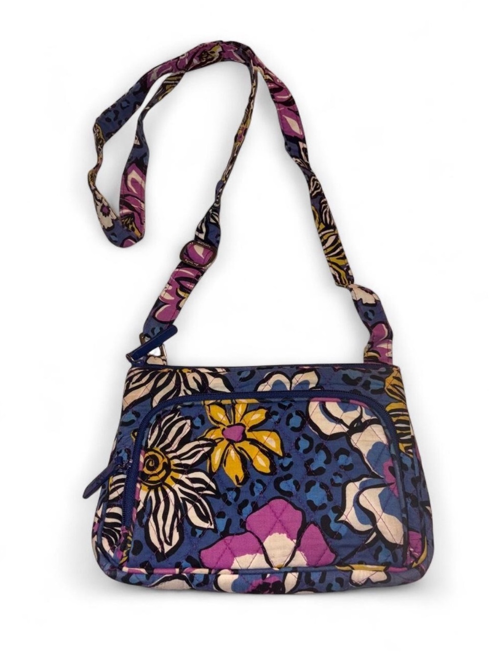 Vera Bradley Hipster Crossbody African Violet Pattern